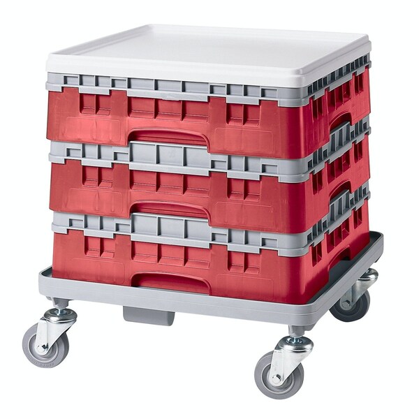Cambro - Camrack  Base Rack 4-1/4" Inside Stack Height Red NSF